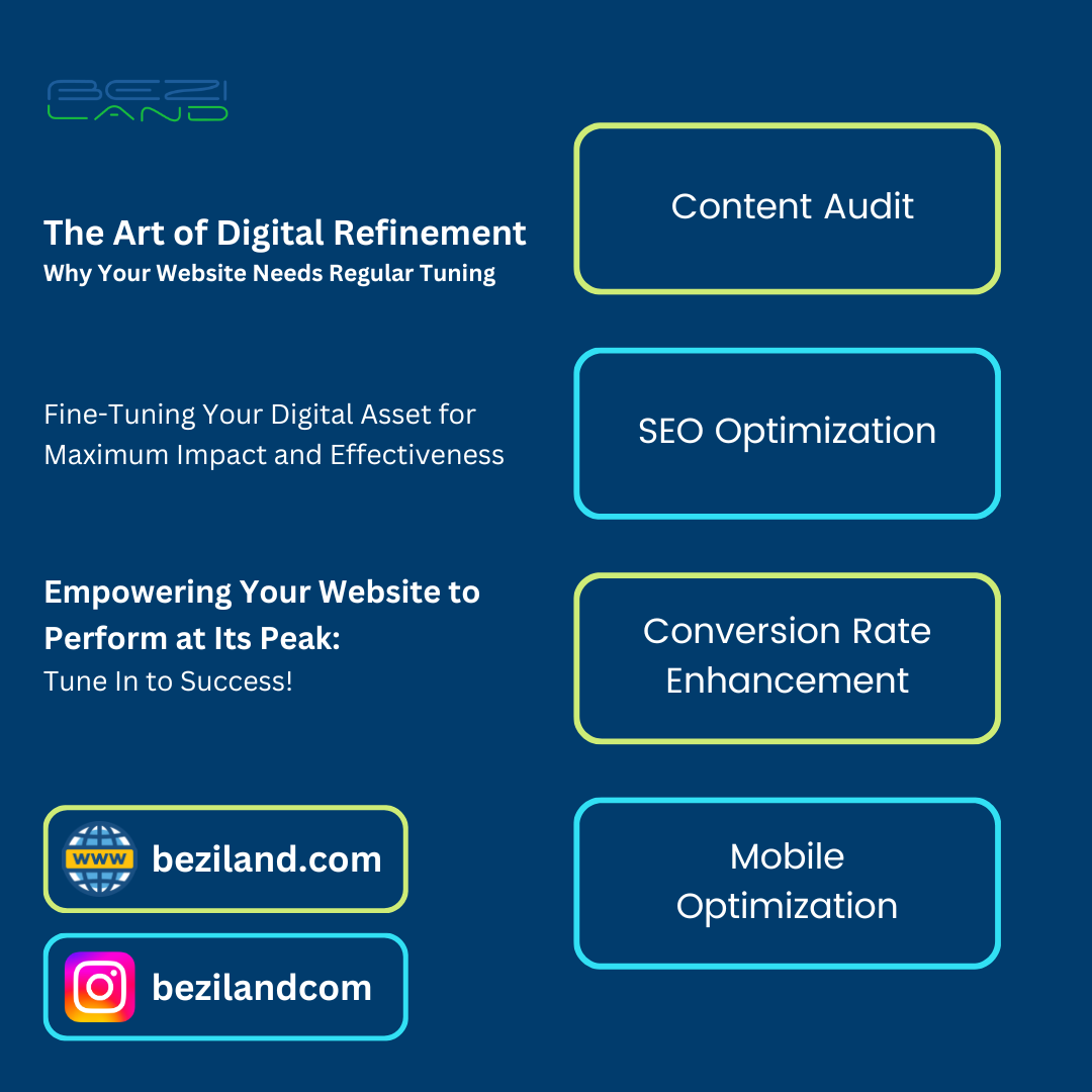 The Art of Digital Refinement: Why Your Website Needs Regular Tuning