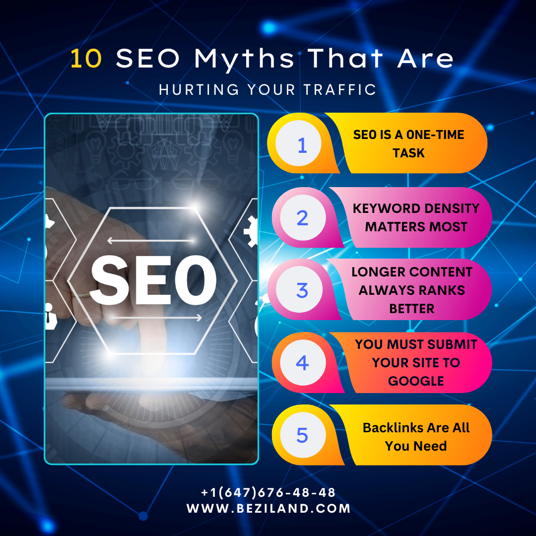 10 SEO Myths That Are Hurting Your Traffic