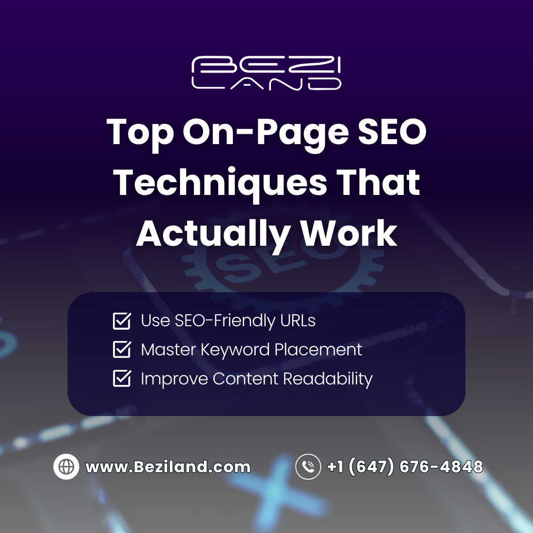 Top On-Page SEO Techniques That Actually Work