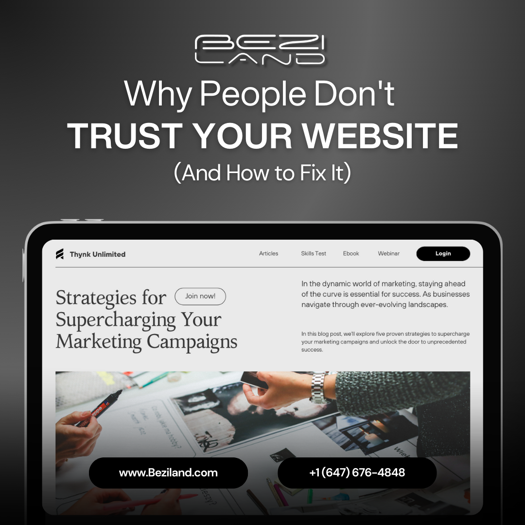 Why People Don't Trust Your Website (And How to Fix It)