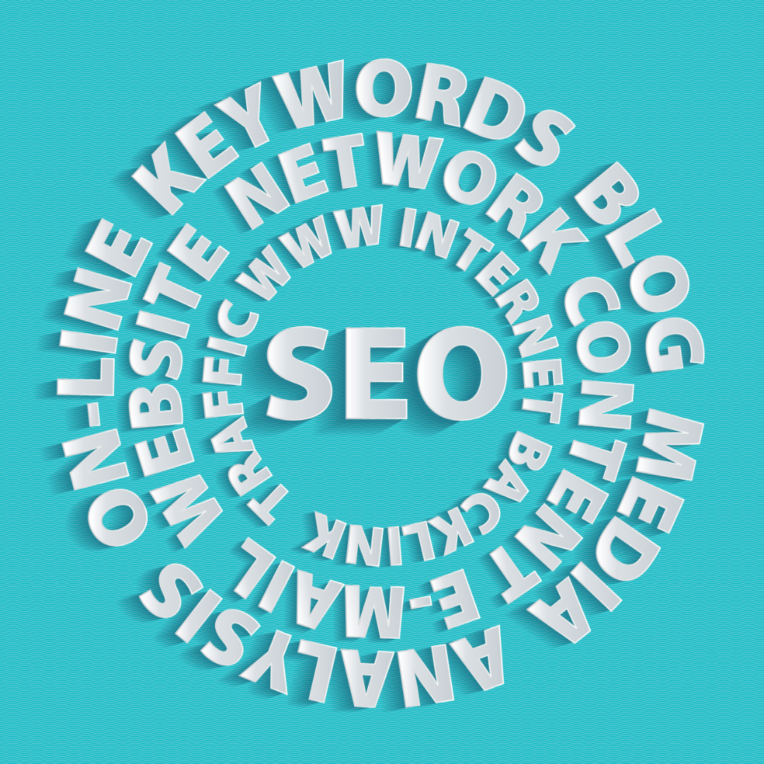 A detailed infographic of an SEO strategy roadmap, featuring key elements such as keyword research, content optimization, backlinks, and analytics.