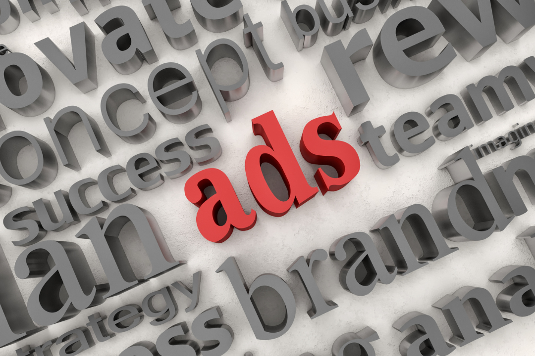 A split-screen image showing a poor-performing ad beside a high-converting ad