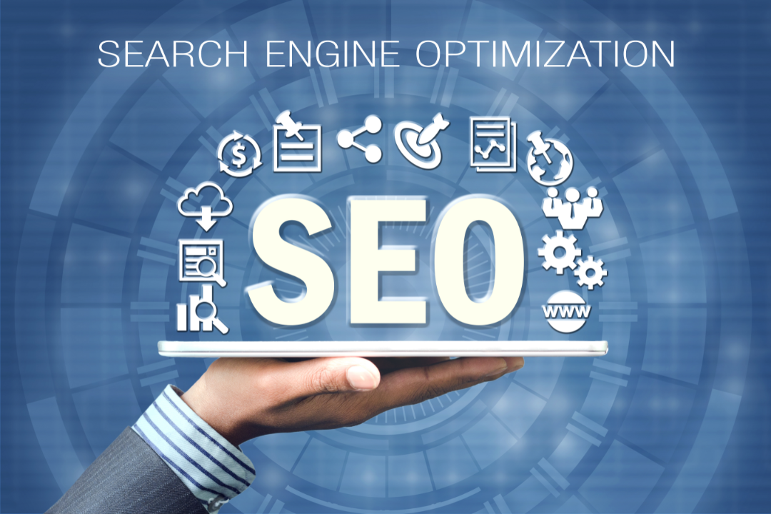 An illustration of a search engine results page (SERP) showing a high-ranking site using White Hat SEO and a penalized site with Black Hat SEO techniques.