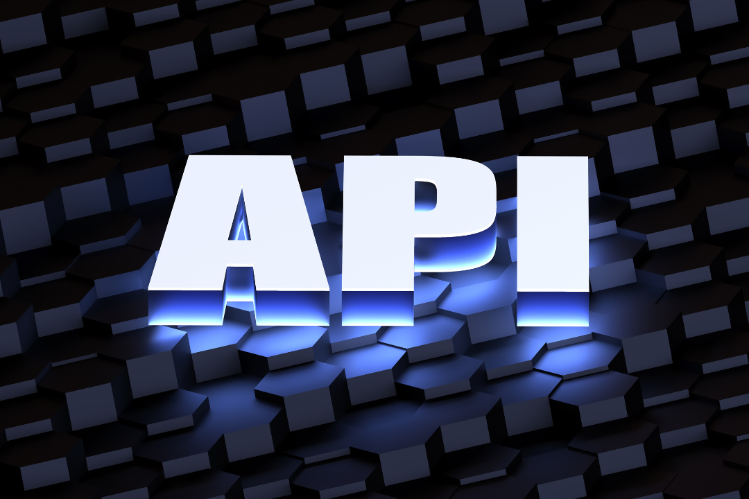 A flowchart illustrating how APIs connect users, applications, and servers, showing requests and responses exchanged through an API.