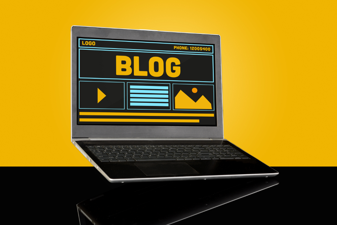 Diagram of a website structure showing internal links from homepage to categories and blog posts with directional arrows