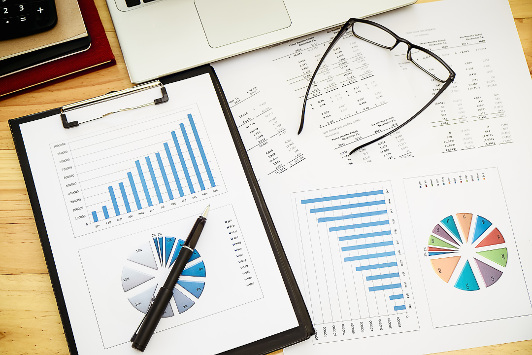 A bar chart comparing keyword performance scores for "Your Site" versus "Competitor Site" across four SEO-related keywords: SEO tips, digital marketing, backlink strategy, and content optimization.