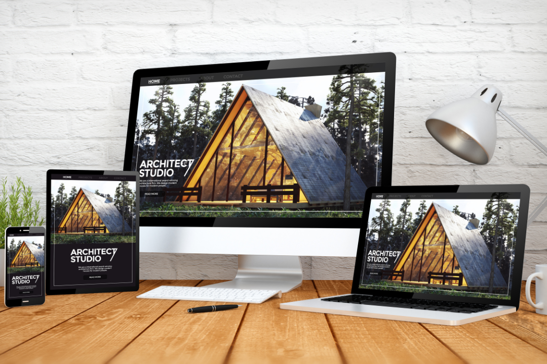 Mobile-friendly responsive images displayed on a smartphone and tablet