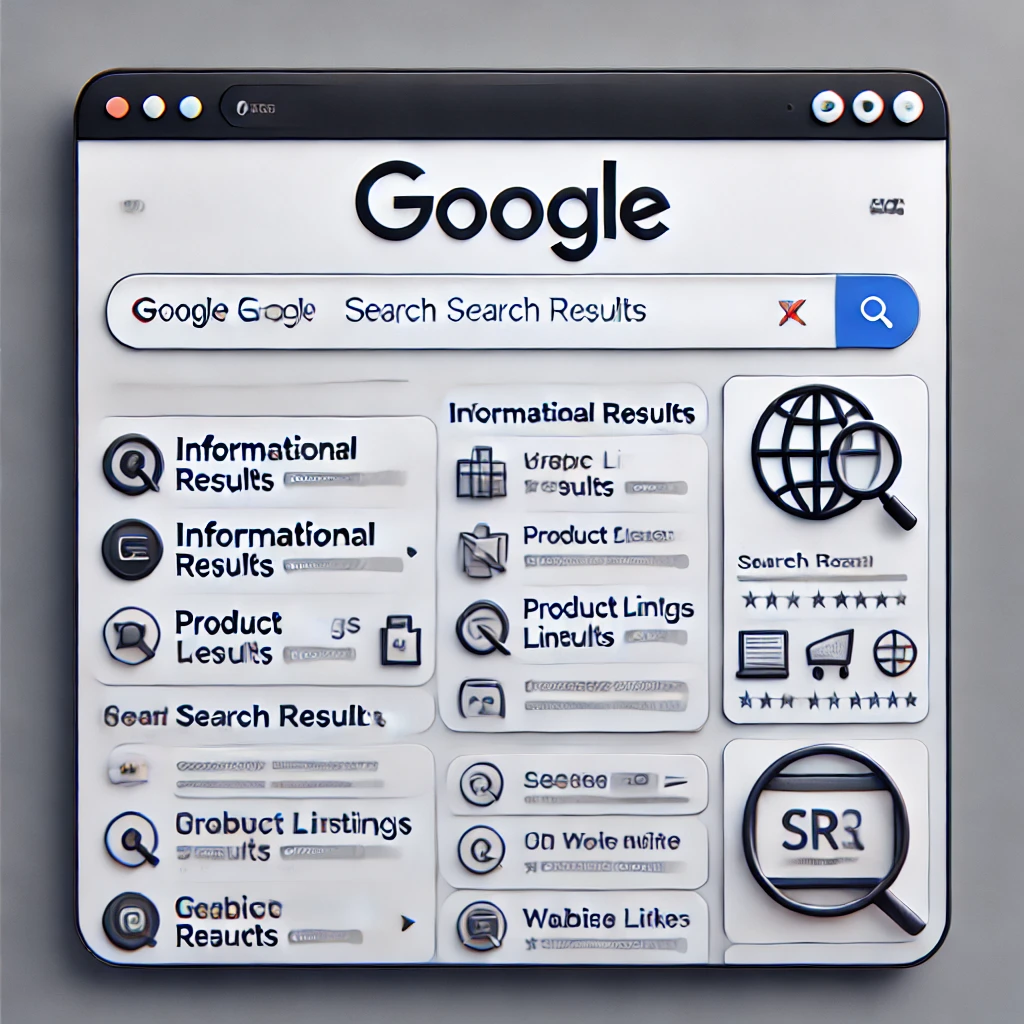 Cover image with title 'Understanding Search Intent' and icons representing different types of search intents