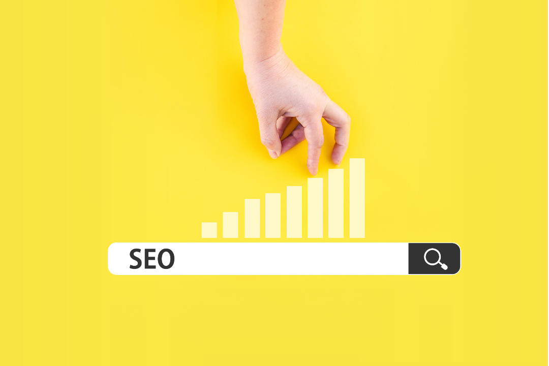 Tall infographic-style representation of technical SEO best practices, including speed optimization, indexing, and secure HTTPS in a stacked layout.
